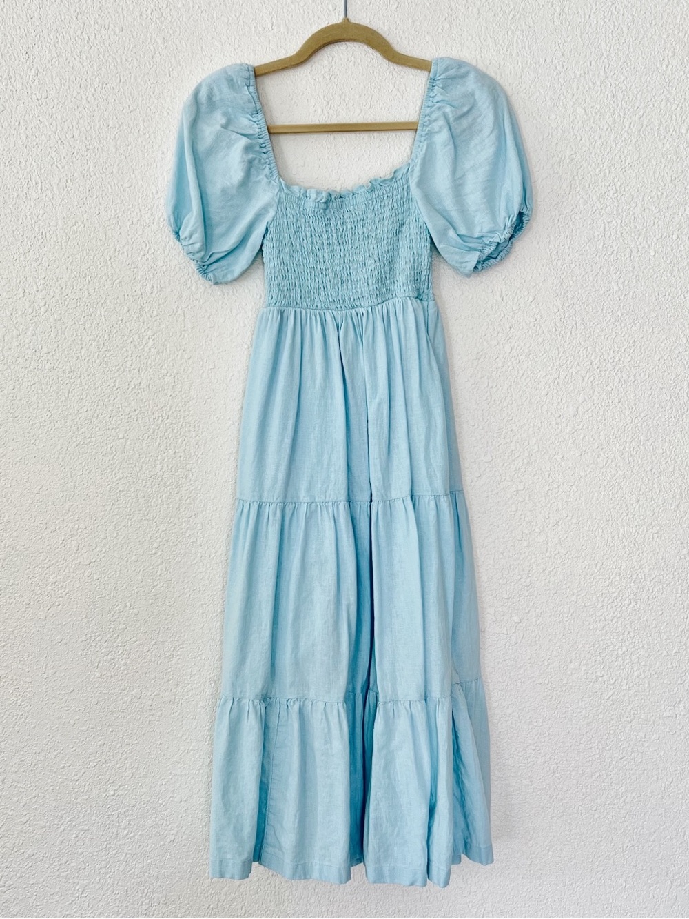 Abercrombie & Fitch Blue Midi Dress